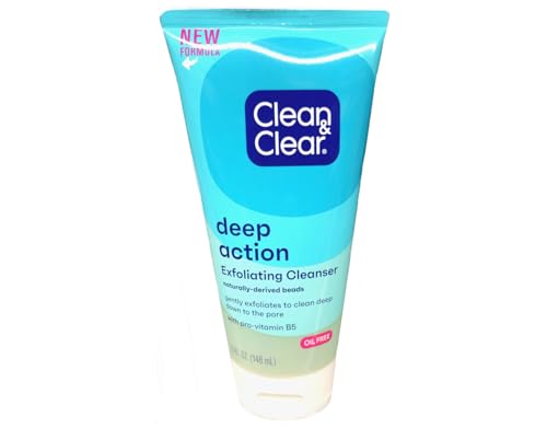 Clean & Clear Oil-Free Deep Action Exfoliating Facial Scrub