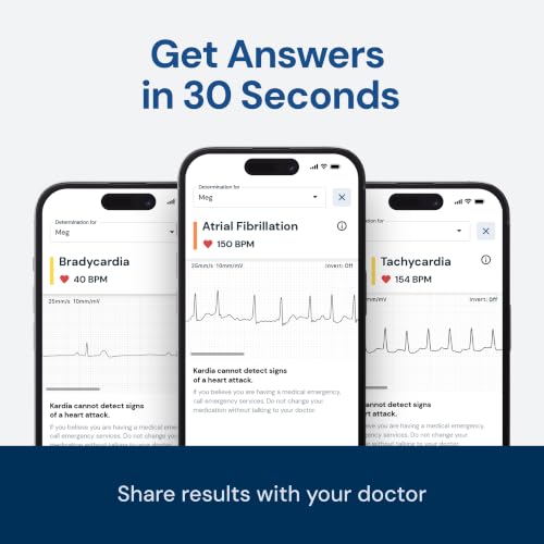 KardiaMobile 1-Lead Personal EKG Heart Monitor