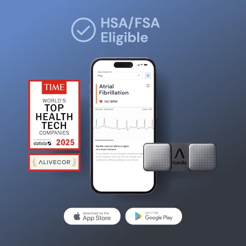 KardiaMobile 1-Lead Personal EKG Heart Monitor