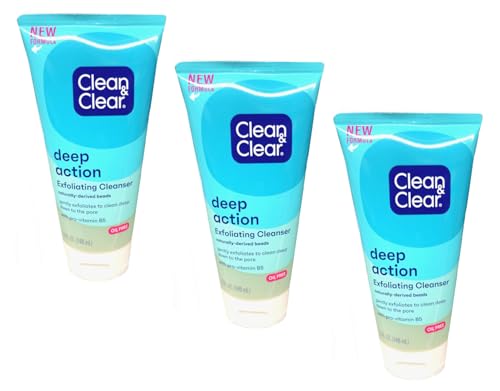Clean & Clear Deep Action Oil-Free Exfoliating Face Scrub
