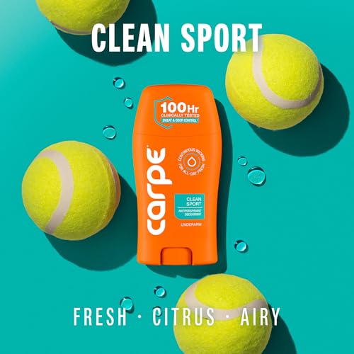 Carpe Underarm Antiperspirant for Men and Deodorant For Women, Combat excessive sweating Stay fresh and dry, Multipack