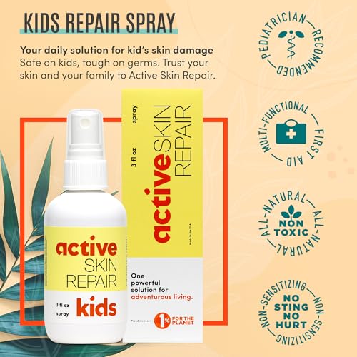 Active Skin Repair Kids Natural First Aid Spray, 3 oz