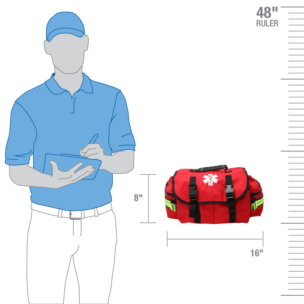 First Aid Only 91484 Basic First Aid Kit First Responder Bag