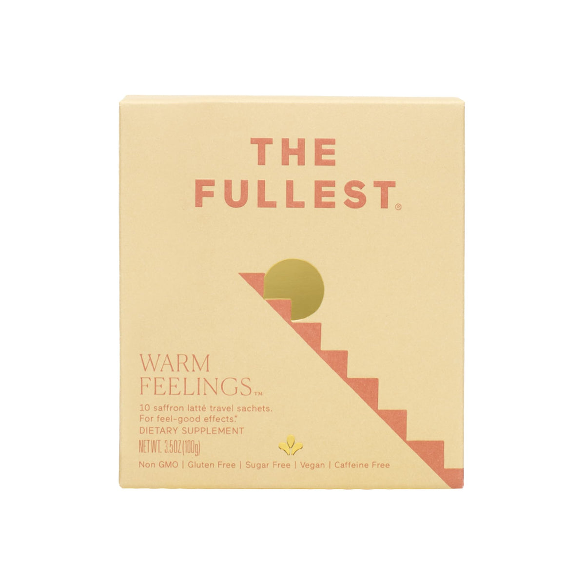 THE FULLEST Saffron Latte Mood & Sleep Wellness Powder