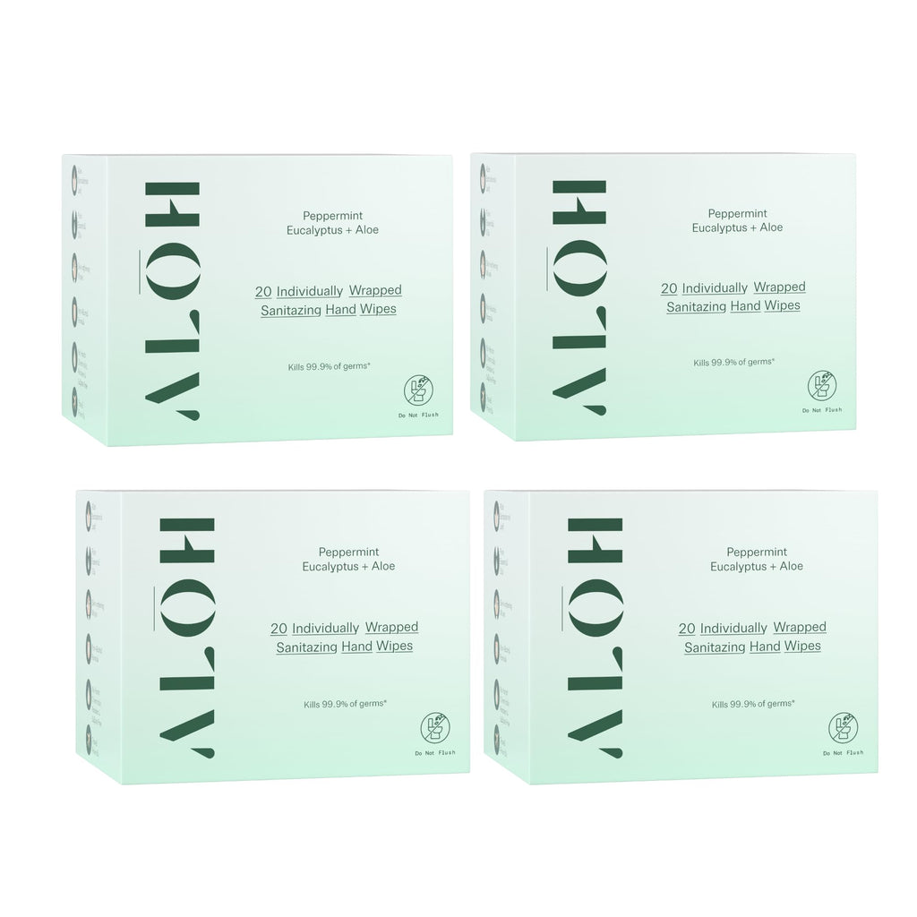 ALŌH Skin Softening Hand Sanitizing Wipes