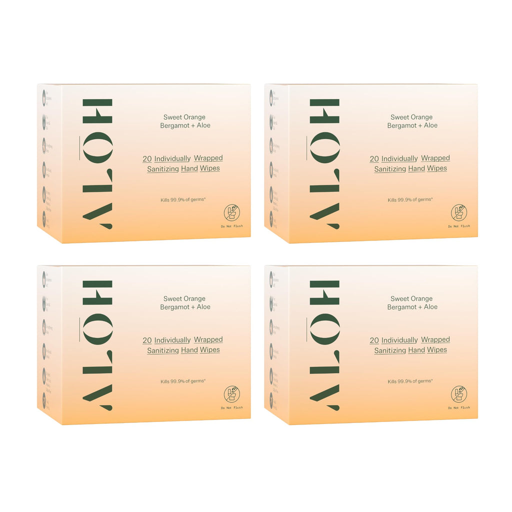 ALŌH Skin Softening Hand Sanitizing Wipes