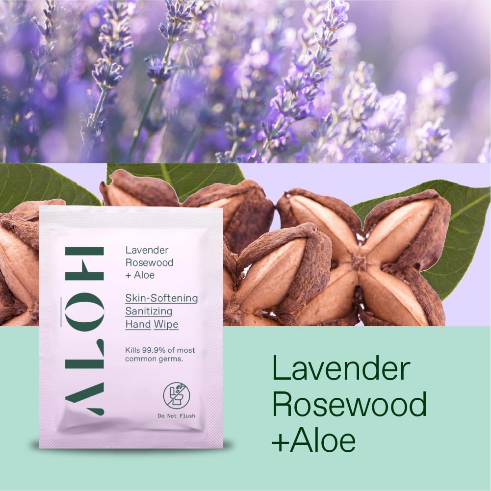 ALŌH Skin - Softening Sanitizing Hand Wipes