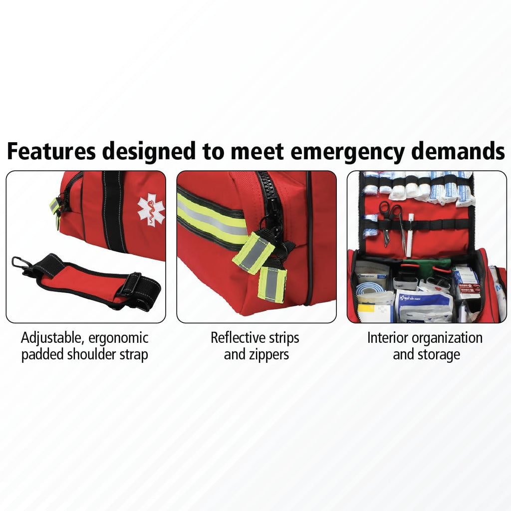 First Aid Only 91484 Basic First Aid Kit First Responder Bag