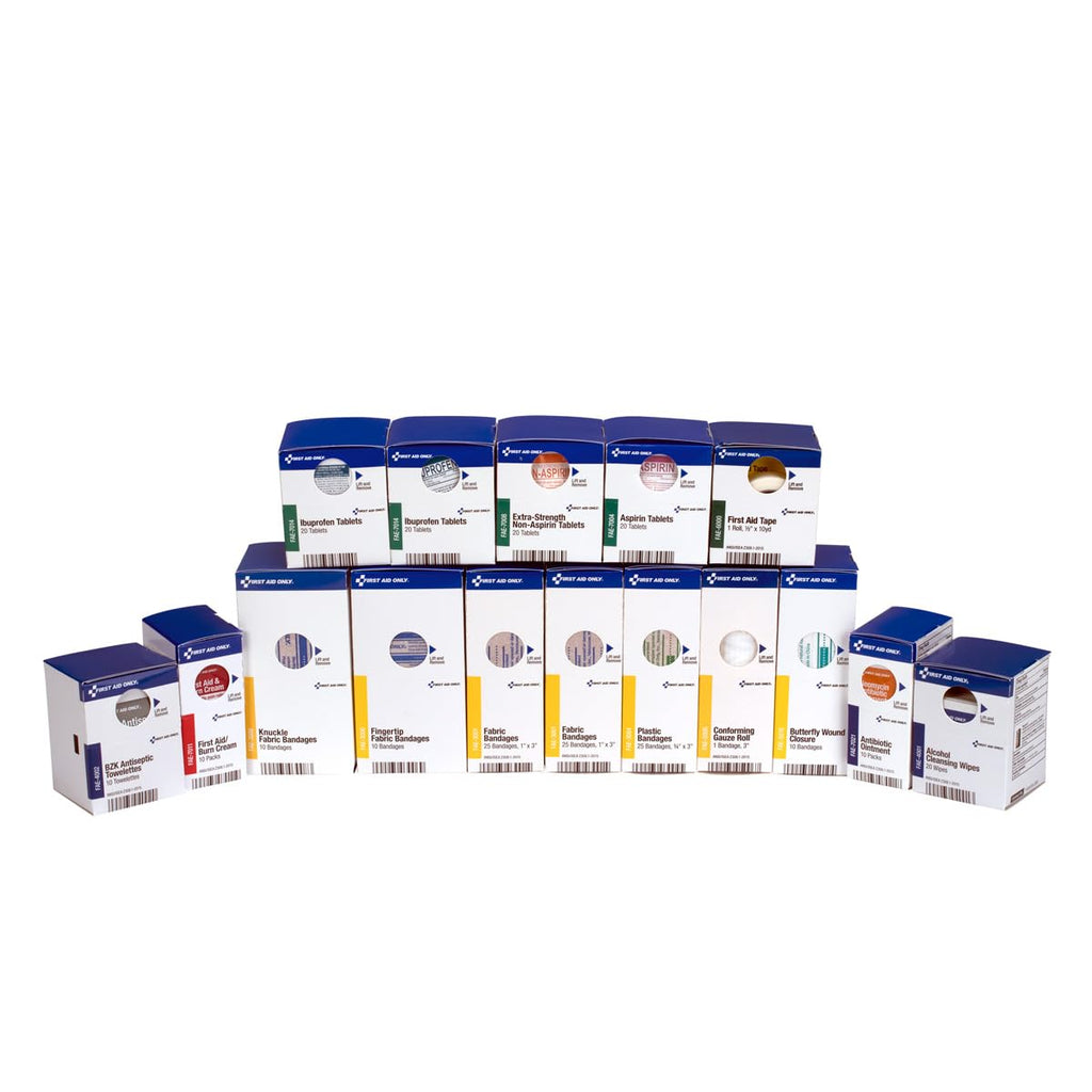 First Aid Only General SmartCompliance 237 Piece Refill Pack with Medications (700002)