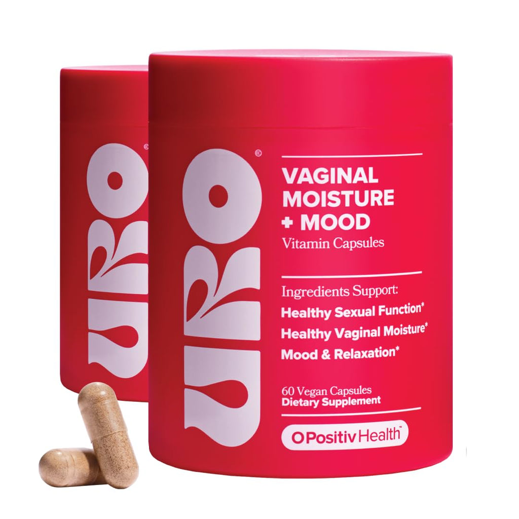 O Positiv URO Vaginal Moisture & Mood Support, 30 Servings