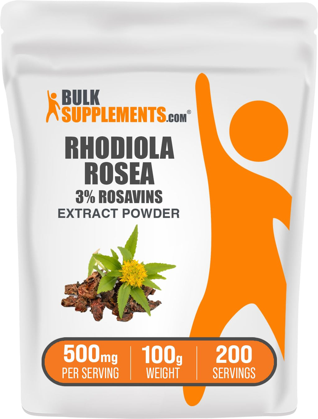 BulkSupplements Rhodiola Extract with 3% Rosavin