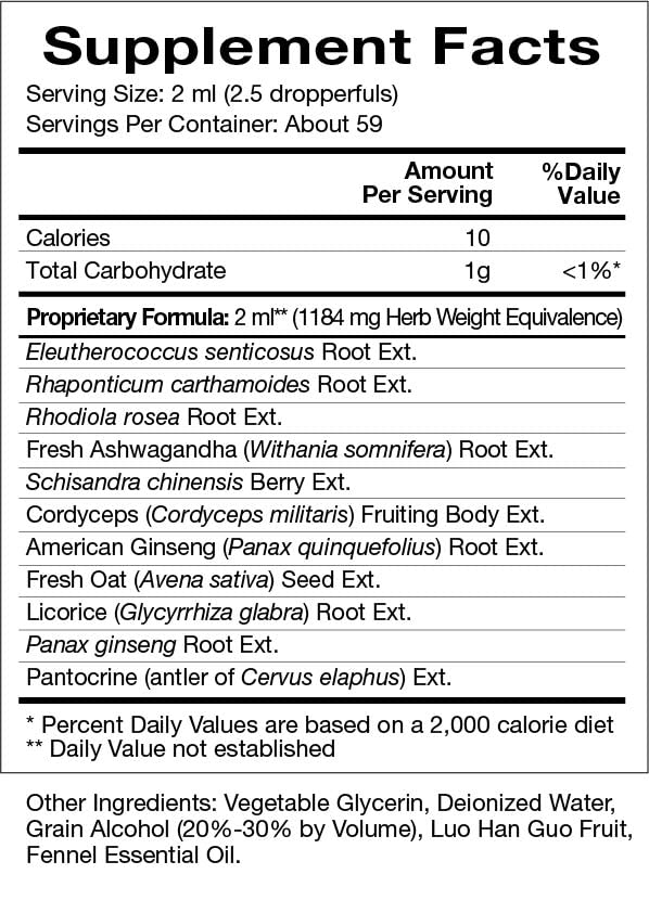 Natura Health Power Adapt Adrenal Support Supplement