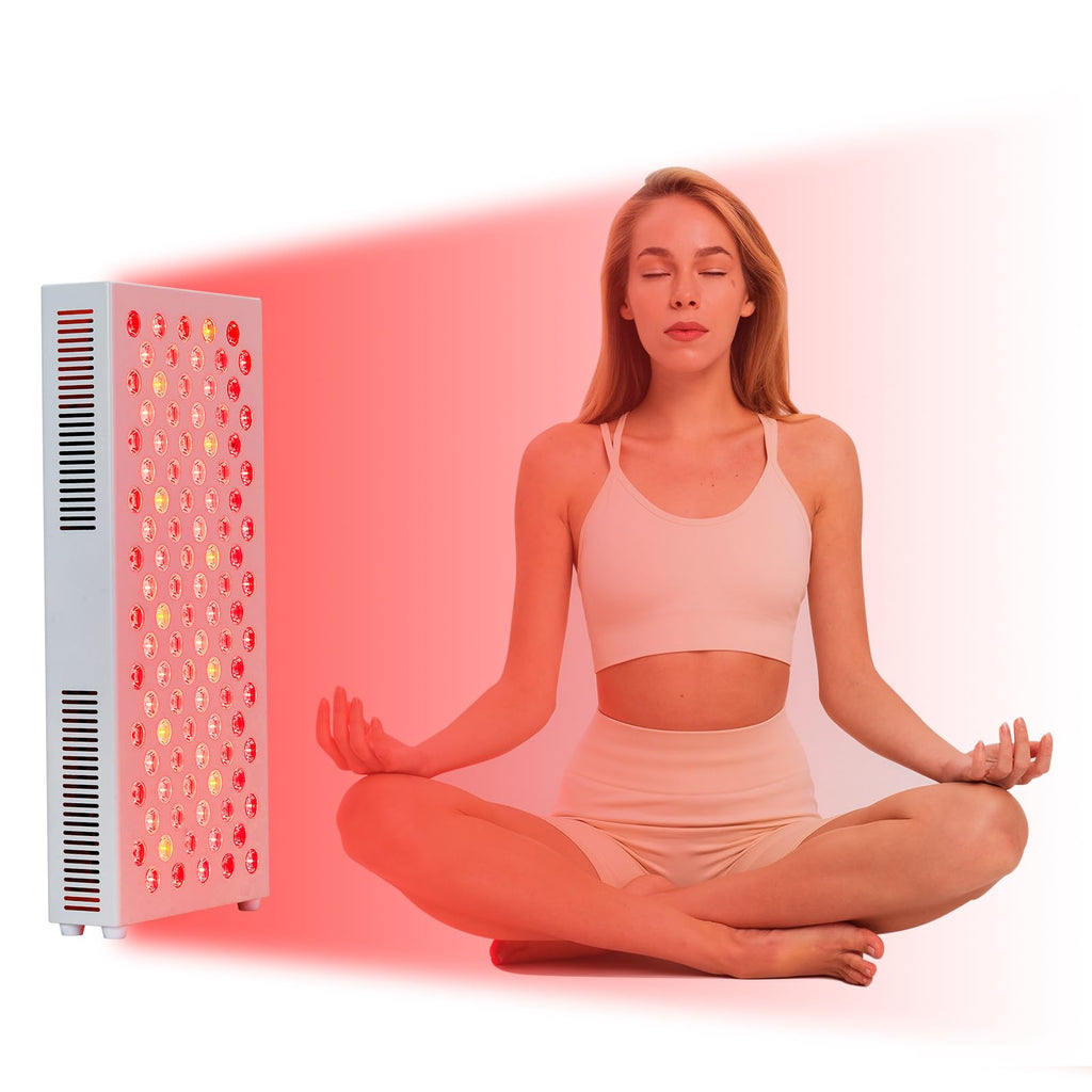 110W 4-Wavelength Red Light Therapy Panel for Face & Body