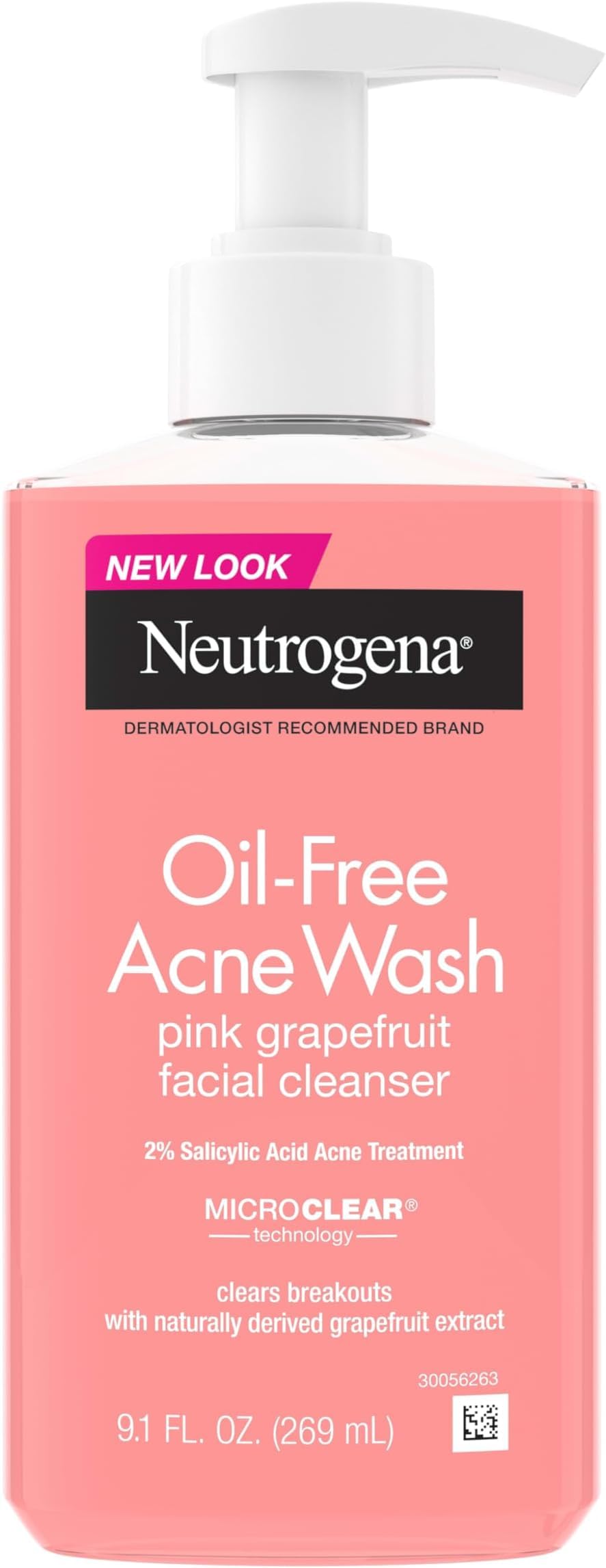 Neutrogena Neutrogena Acne And Facial Cleanser Wash With Salicylic Acid Fl Oz