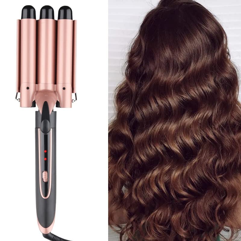 Electric 5 in 1 Hair Waver Pear Flower ConeRoller Curling Wand Professional Hair Curler Hair Curling Iron Ceramic Styling Tool