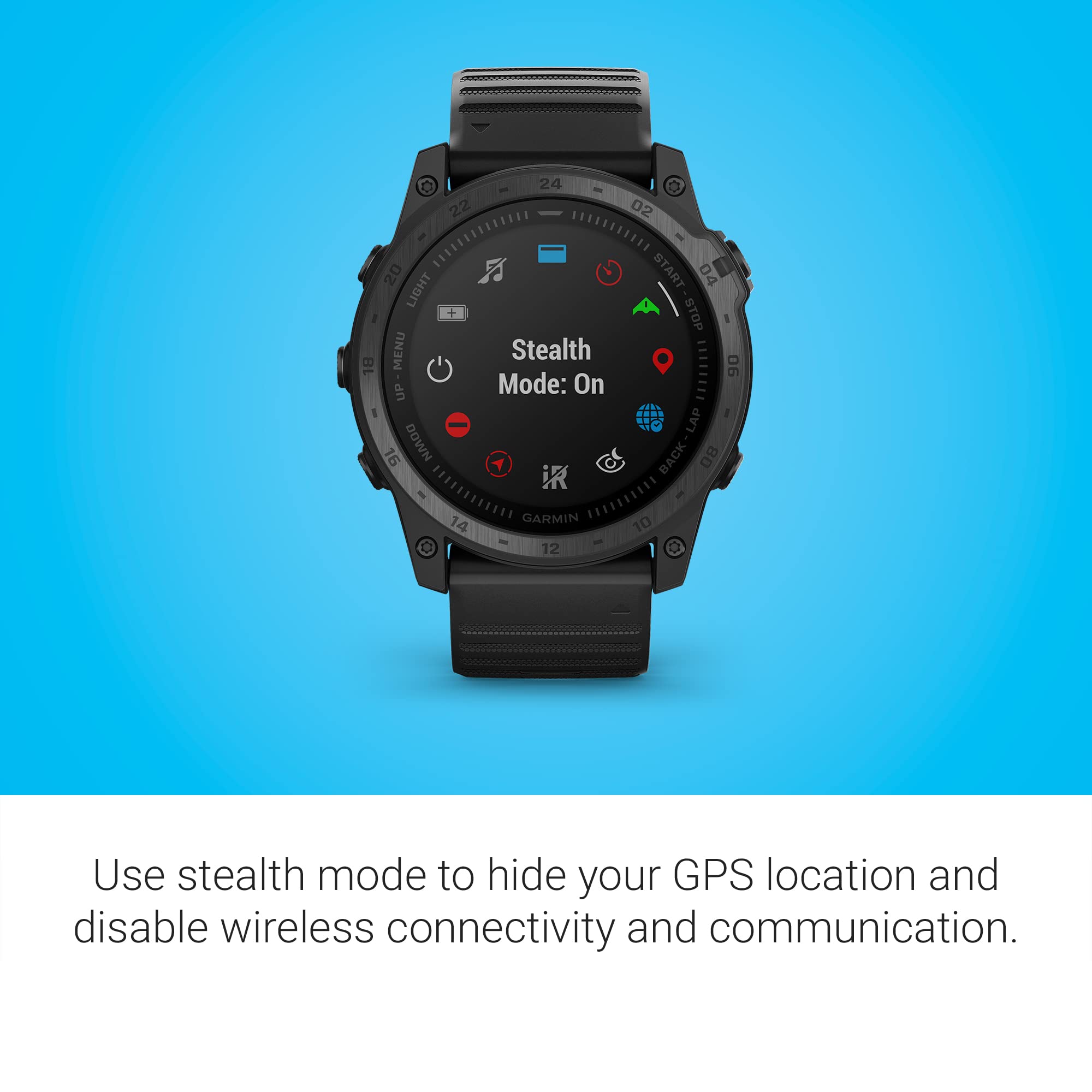 Garmin tactix 8 Premium Tactical GPS Smartwatch | Applied Ballistics Ultralight Solver, Stealth Mode, Flashlight, Mapping, Health Metrics, with Signature Series Charger Bundle