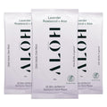 ALŌH + Aloe Sanitizing Hand Wipes - Clean Hands, Clear Mind - On The Go Hand Sanitizer Wipes for Kids and Adults - Travel Size