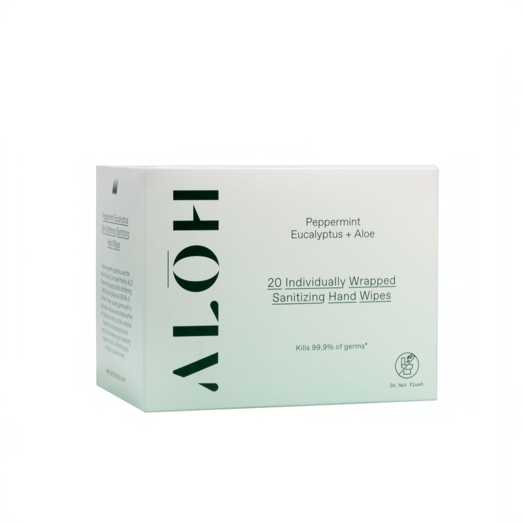 ALŌH Skin Softening Hand Sanitizing Wipes