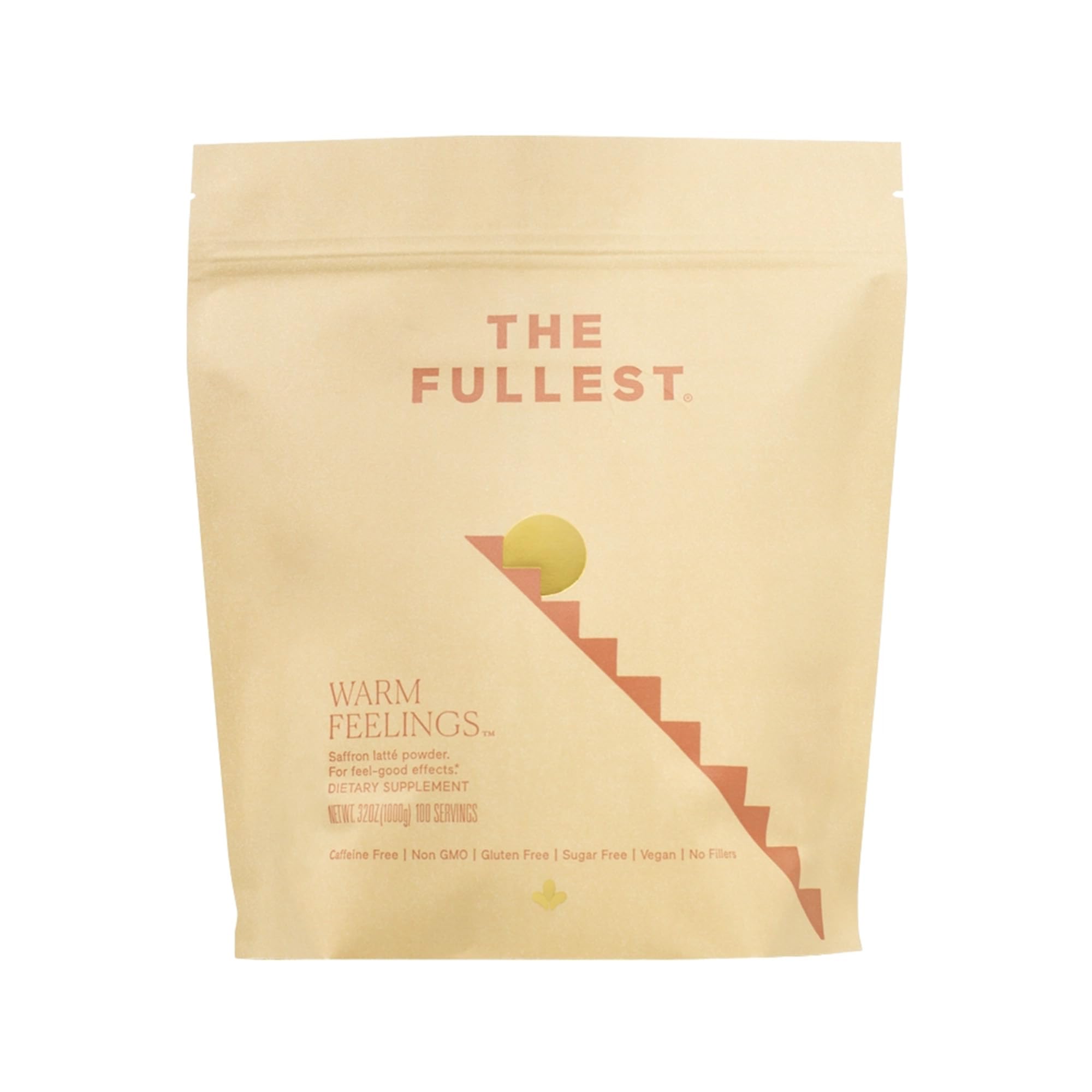 THE FULLEST Saffron Latte Mood & Sleep Wellness Powder