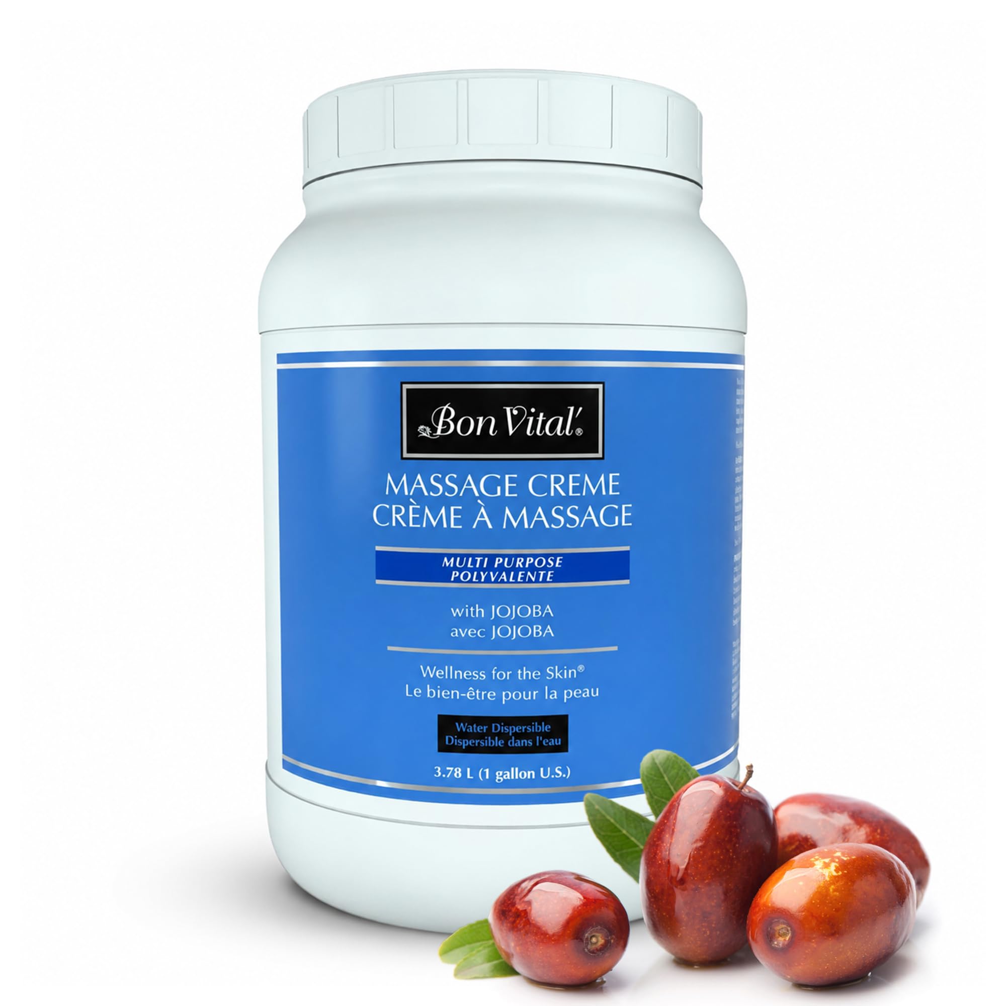 Bon Vital' Multi-Purpose Aloe Massage Cream, 64 oz