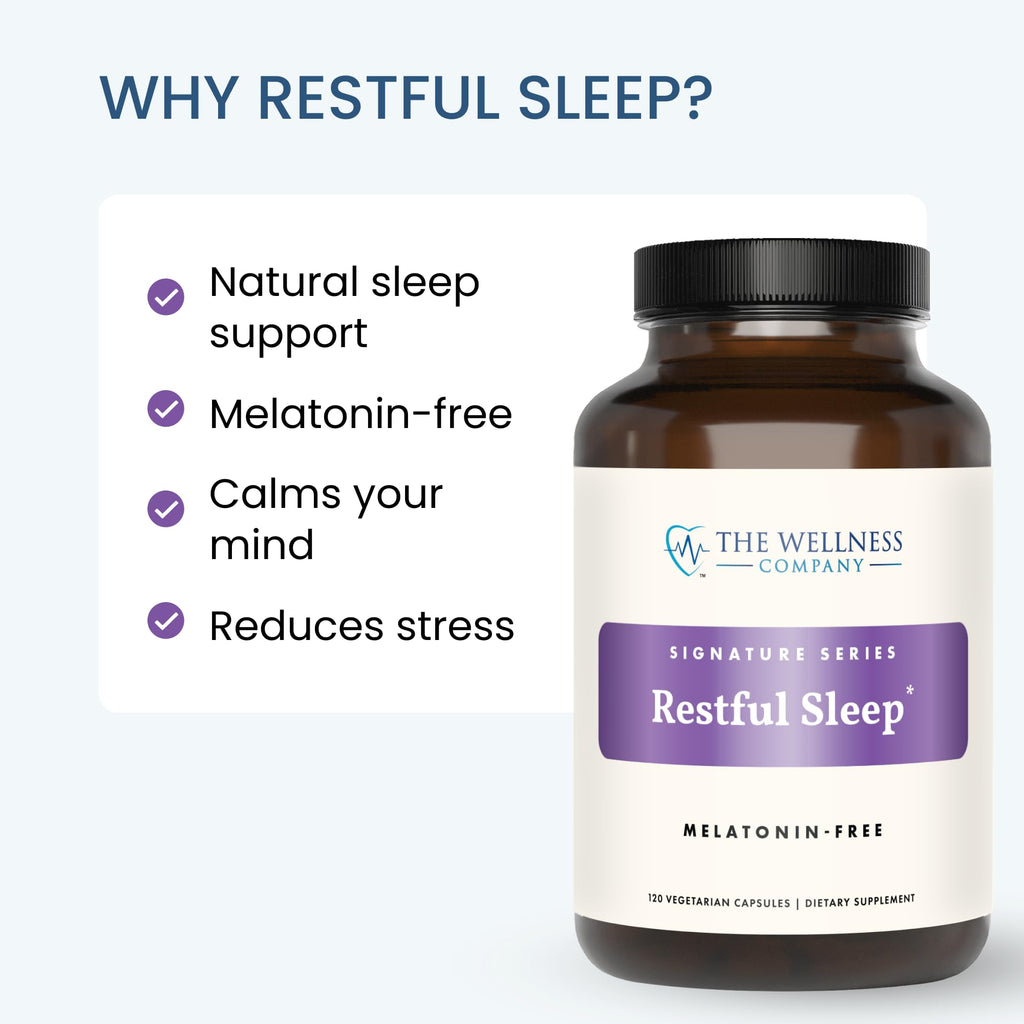 The Wellness Company Melatonin-Free Sleep Support, 60 Count