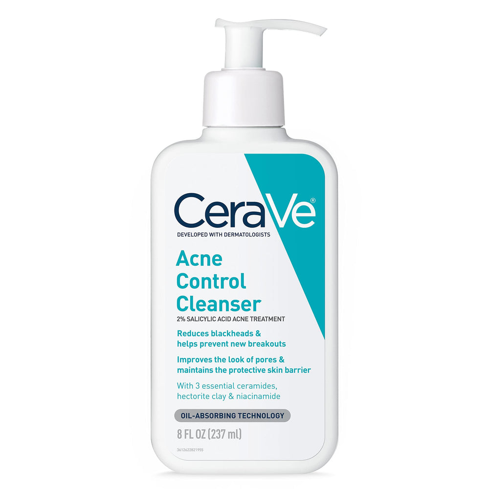 CeraVe Acne Treatment Face Wash with Salicylic Acid