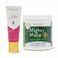 Dr. Anna Cabeca Women’s Vitality Bundle – Julva Feminine Cream + Mighty Maca Plus Superfood Greens (60 Servings) – Hydration & Plant-Based Energy Support