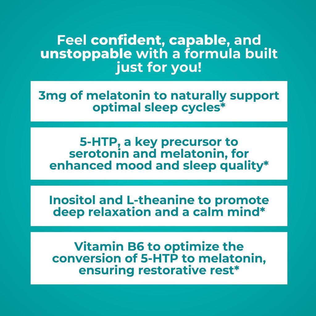 JJ Virgin Sleep Candy Melatonin Chewables, Lemon, 60 Count