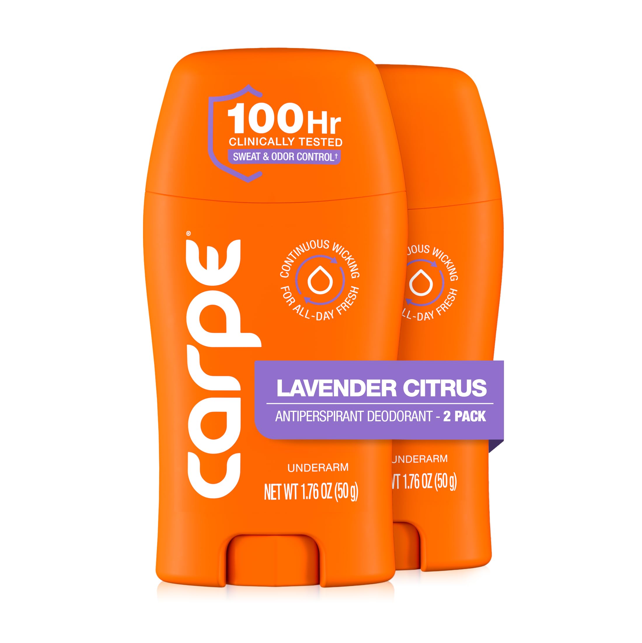 Carpe Underarm Antiperspirant & Deodorant Multipack