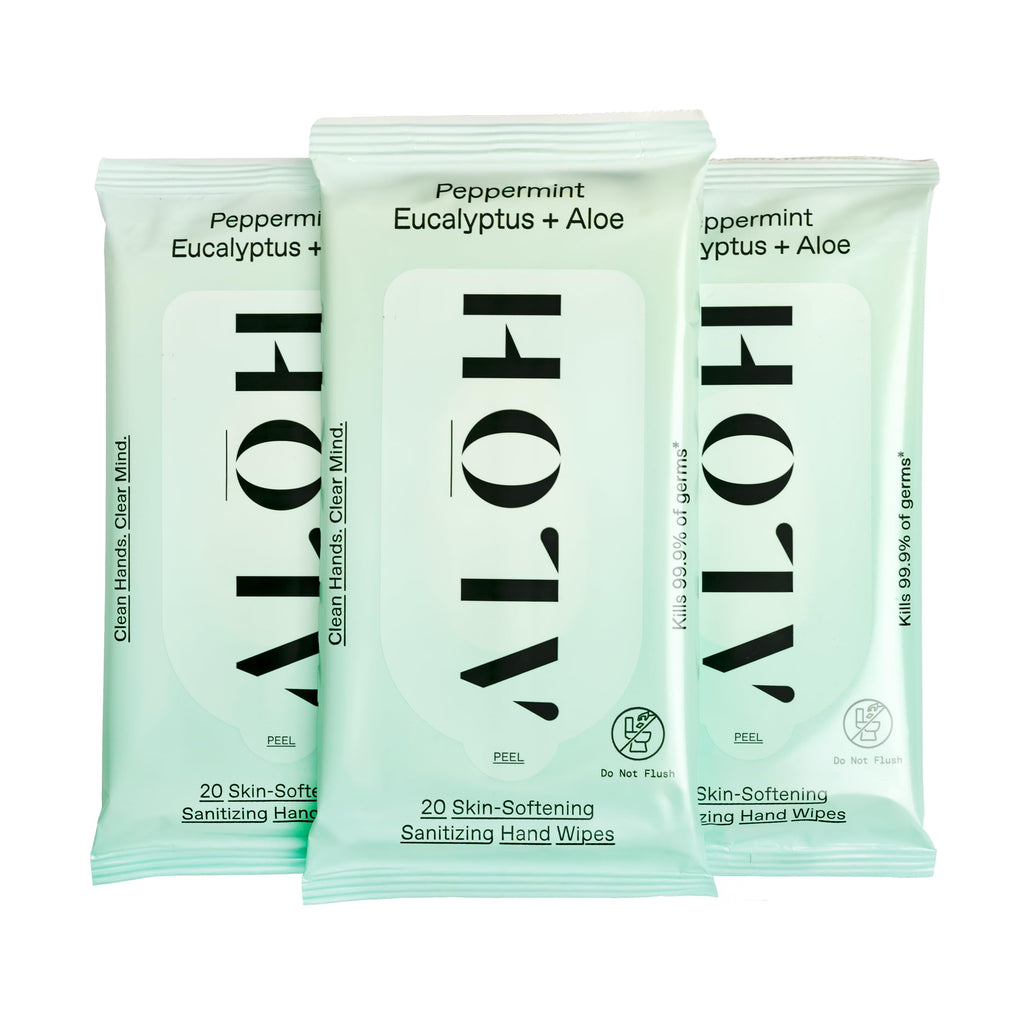 ALŌH + Aloe Sanitizing Hand Wipes for Kids & Adults