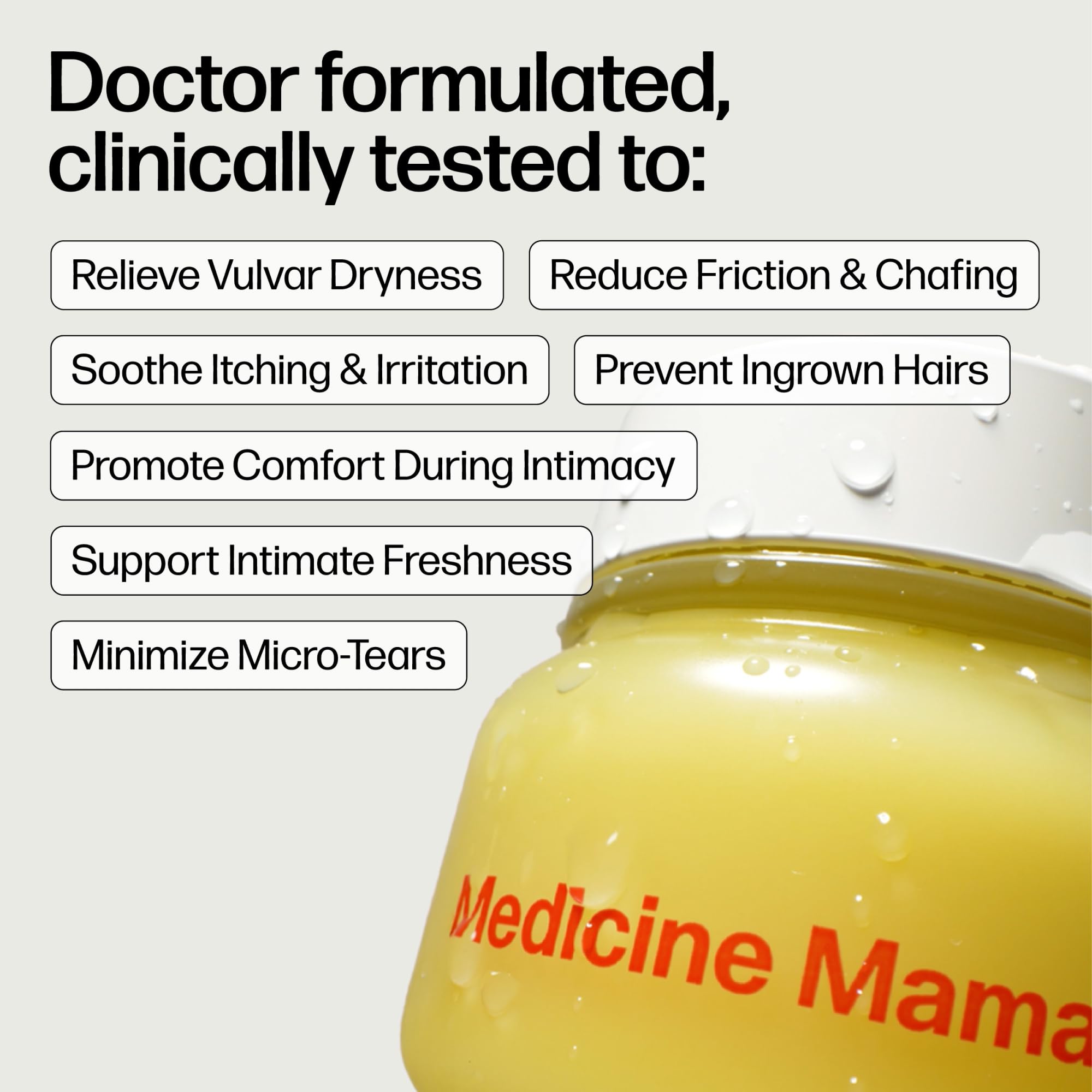 VMAGIC Menopause Must-Haves Bundle by Medicine Mama – Organic Vulva Balm 2oz & Travel Size Lips Stick .65oz for Intimate Skincare & Menopause Support and pH Balanced Gentle Feminine Wash Cleanser 8oz