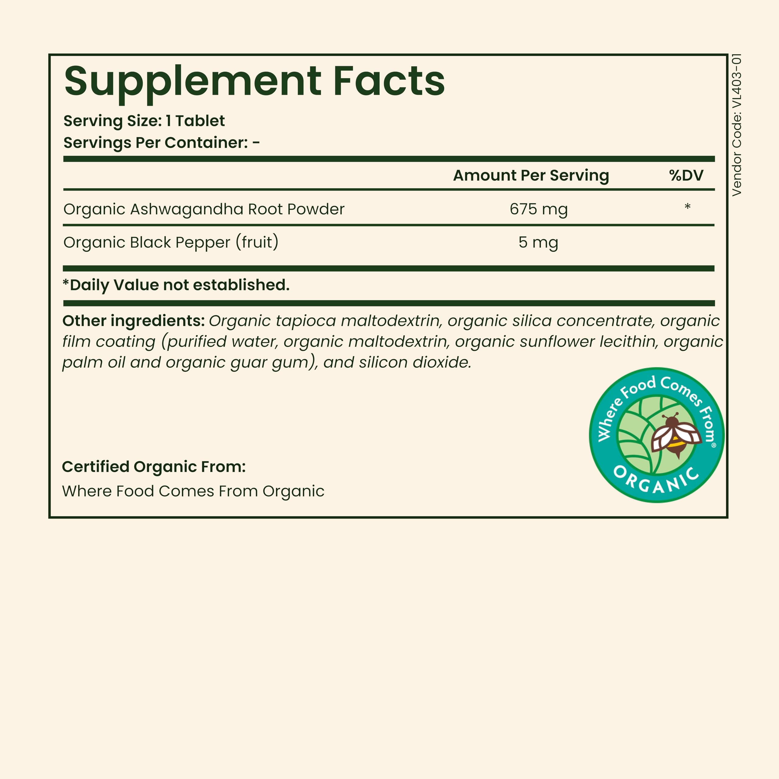 MadNutra KSM-66 Ashwagandha 675mg Capsules