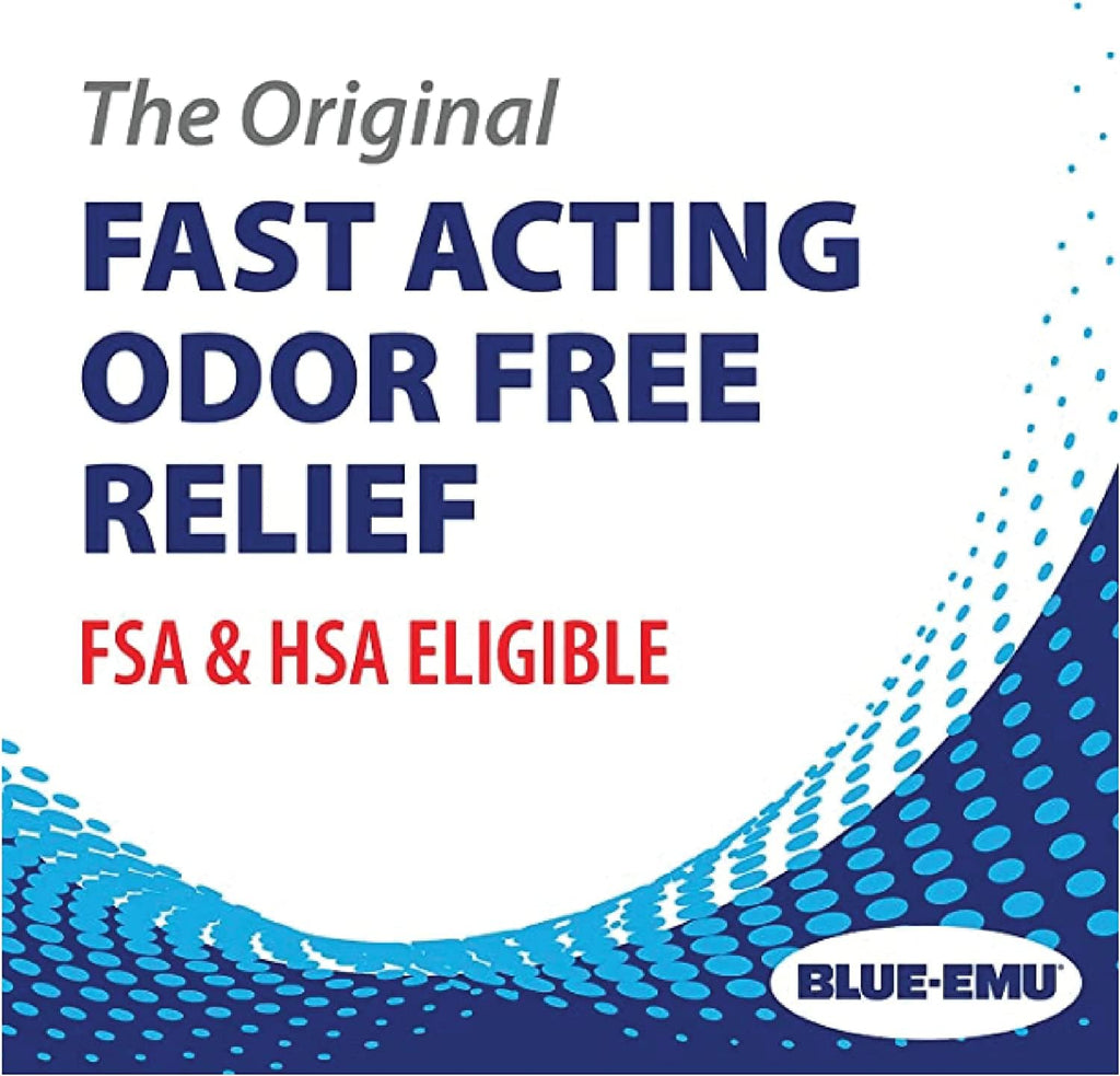 BLUE-EMU Original Muscle & Joint Pain Relief Cream