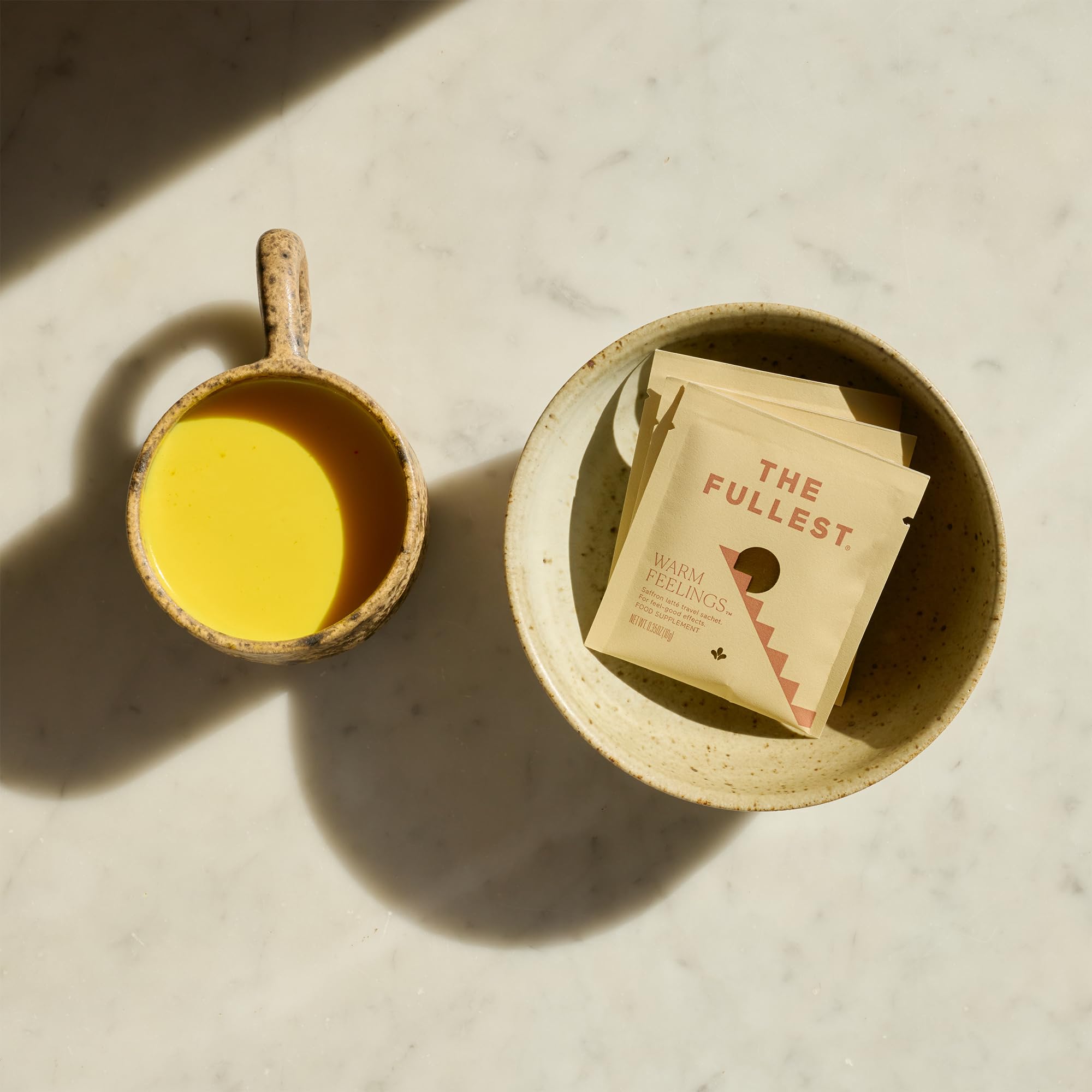 THE FULLEST Saffron Latte Mood & Sleep Wellness Powder