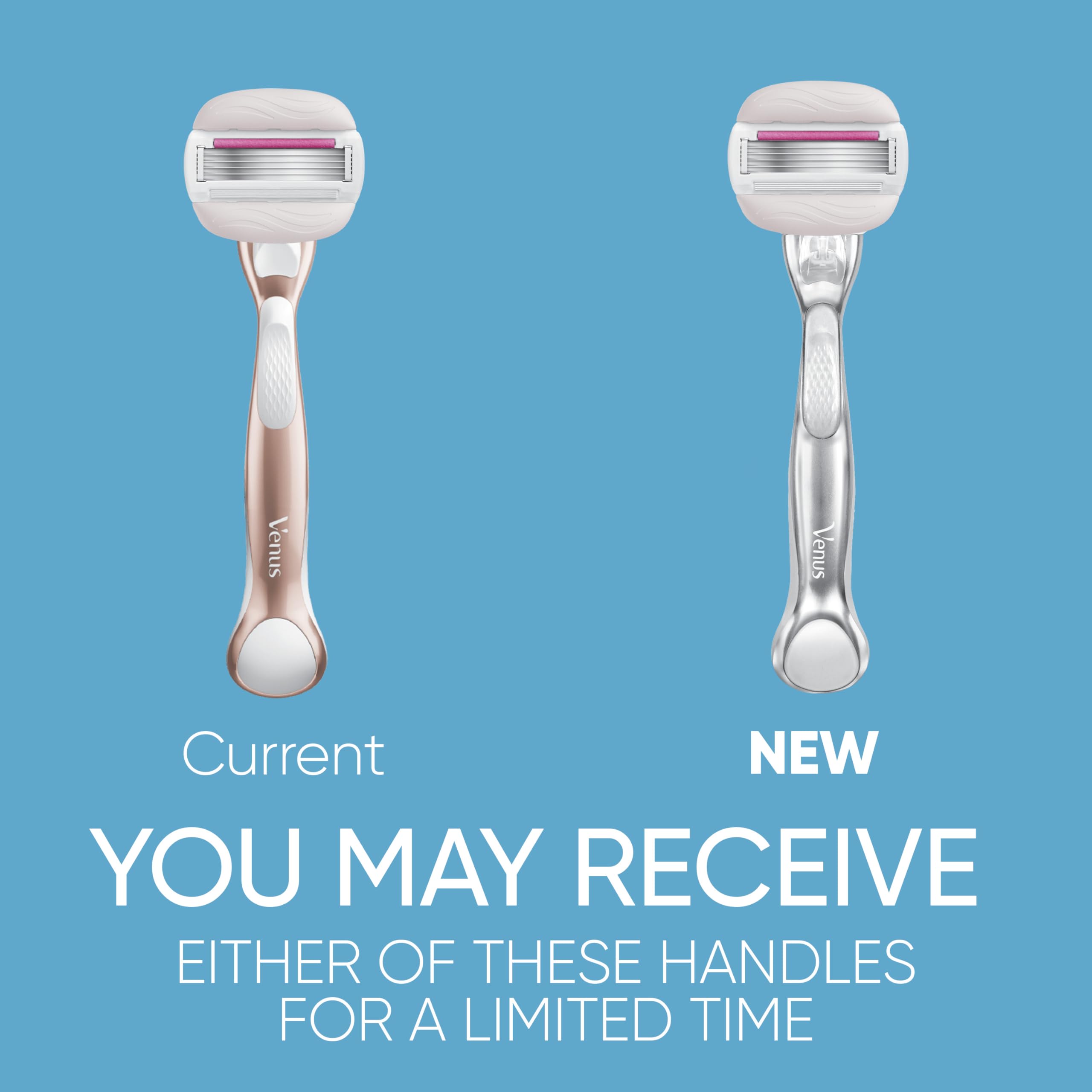 Gillette Venus Comfortglide with Olay Sugarberry Womens Razor Handle