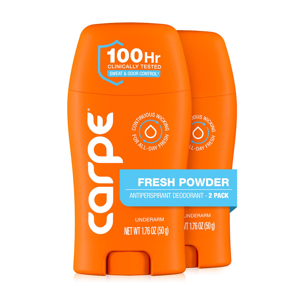 Carpe Underarm Antiperspirant & Deodorant Multipack