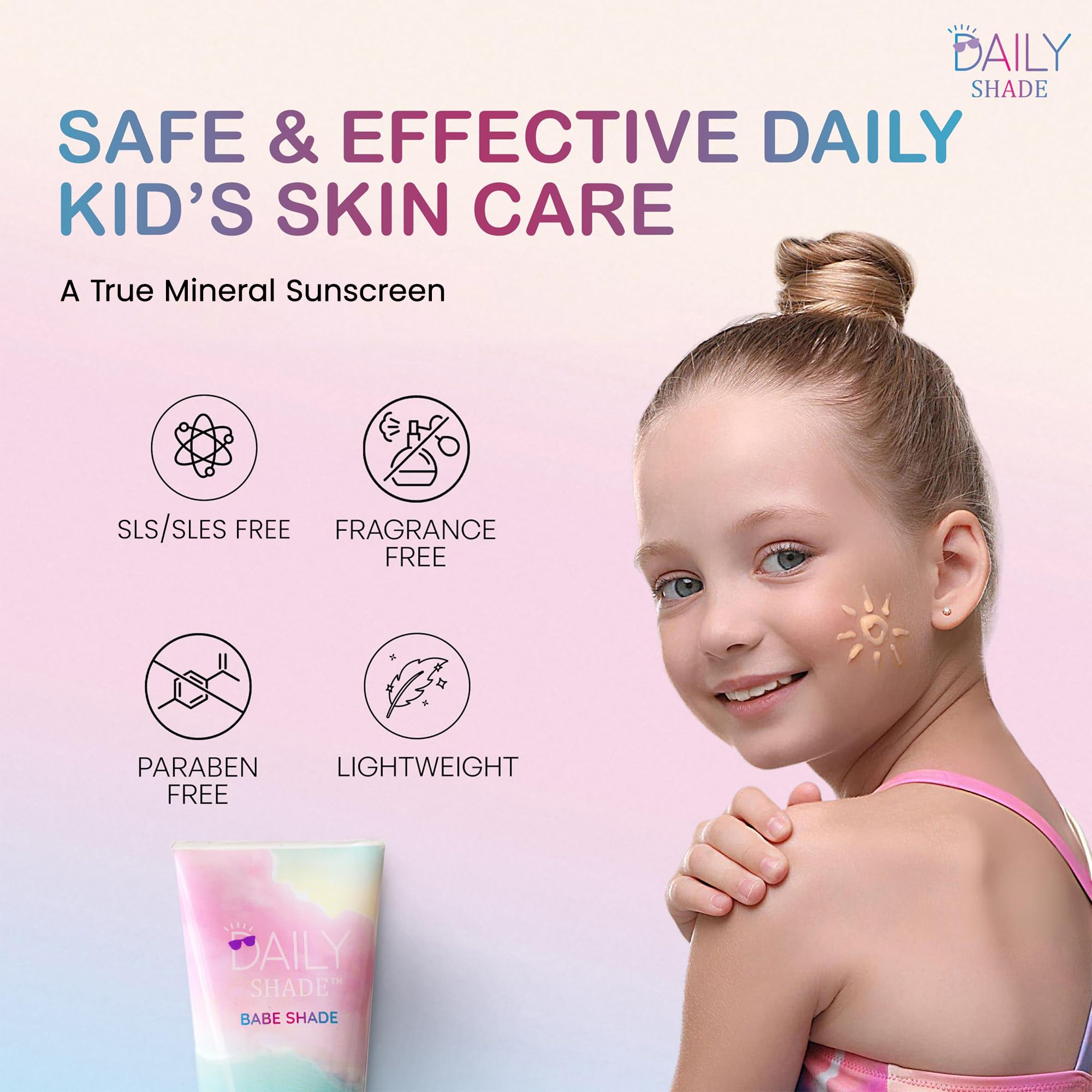 Daily Shade Babe Shade Kid's Tinted Mineral Sunscreen