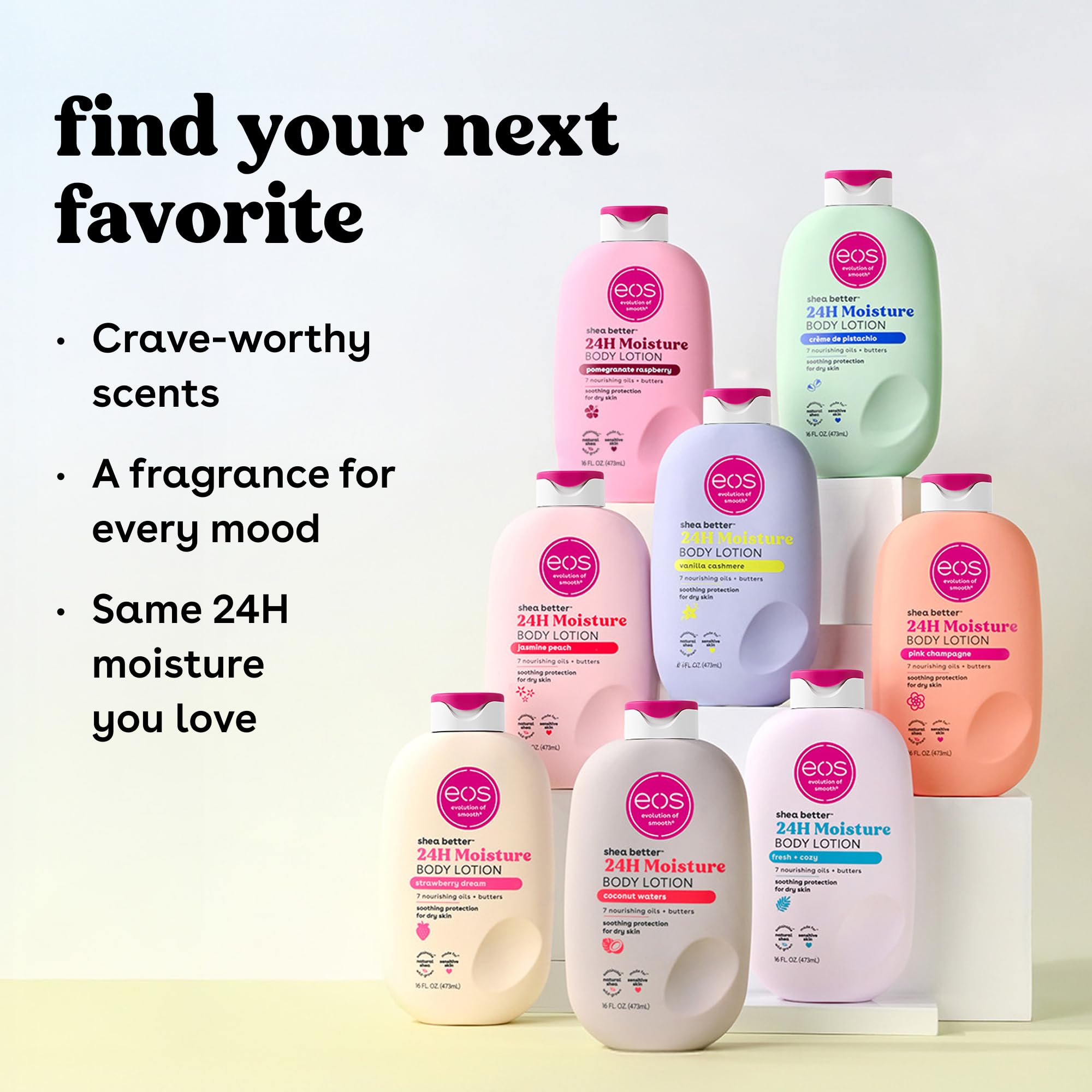 eos 24H Moisture Travel Body Lotion - Travel Size Essential