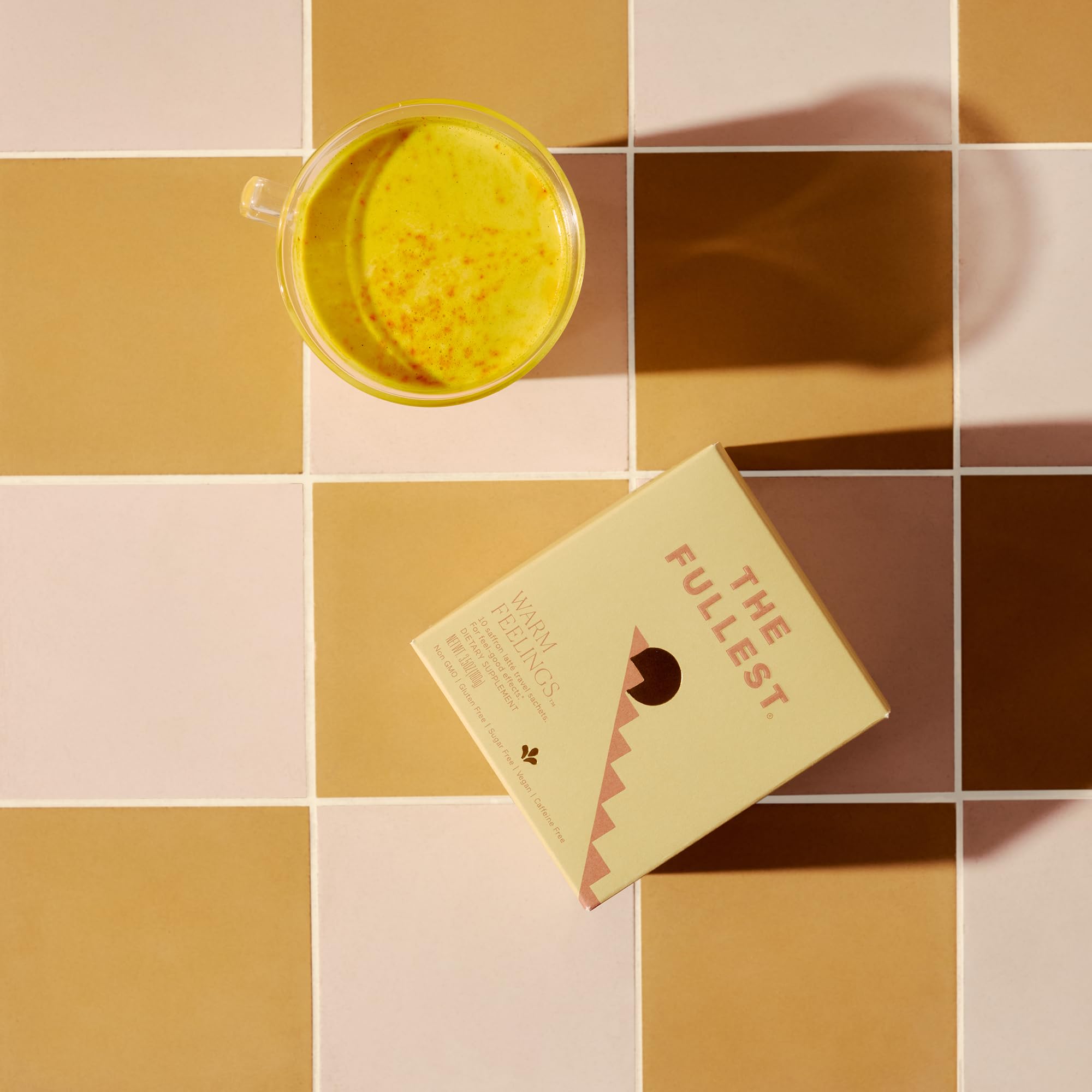 THE FULLEST Saffron Latte Mood & Sleep Wellness Powder