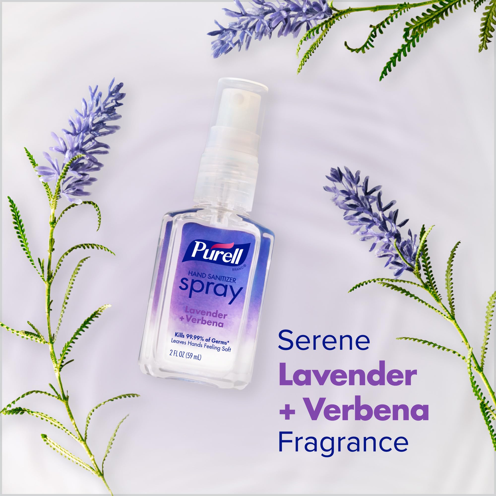 PURELL Hand Sanitizer Spray, Infused with Essential Oils