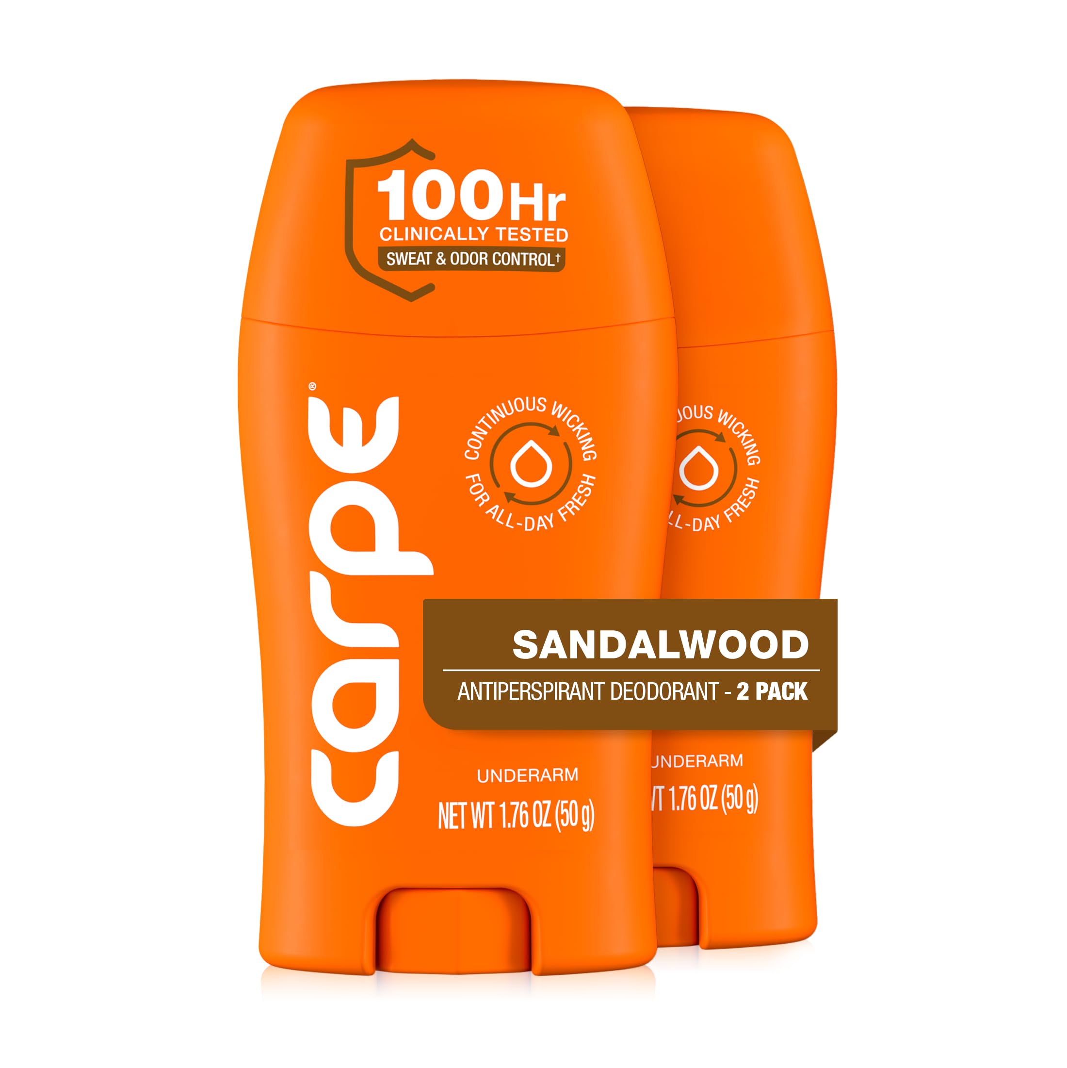 Carpe Underarm Antiperspirant & Deodorant Multipack
