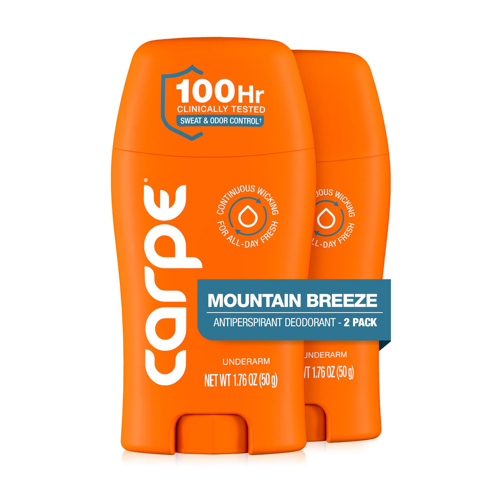 Carpe Underarm Antiperspirant & Deodorant Multipack