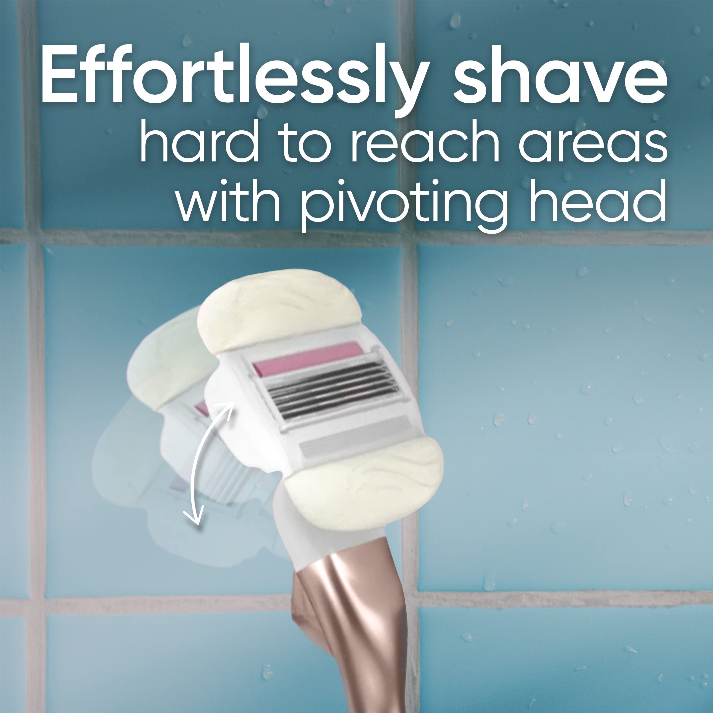 Gillette Venus Comfortglide with Olay Sugarberry Womens Razor Handle