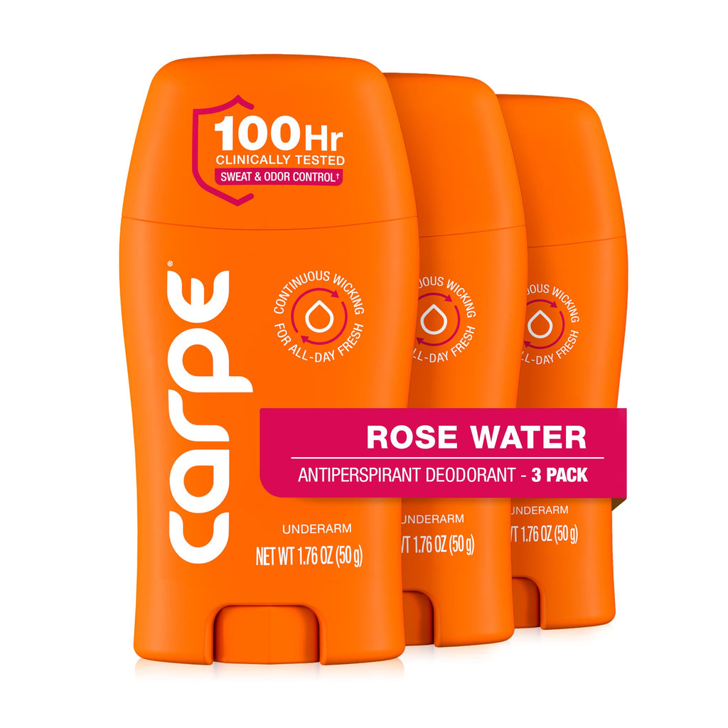 Carpe Underarm Antiperspirant & Deodorant Multipack