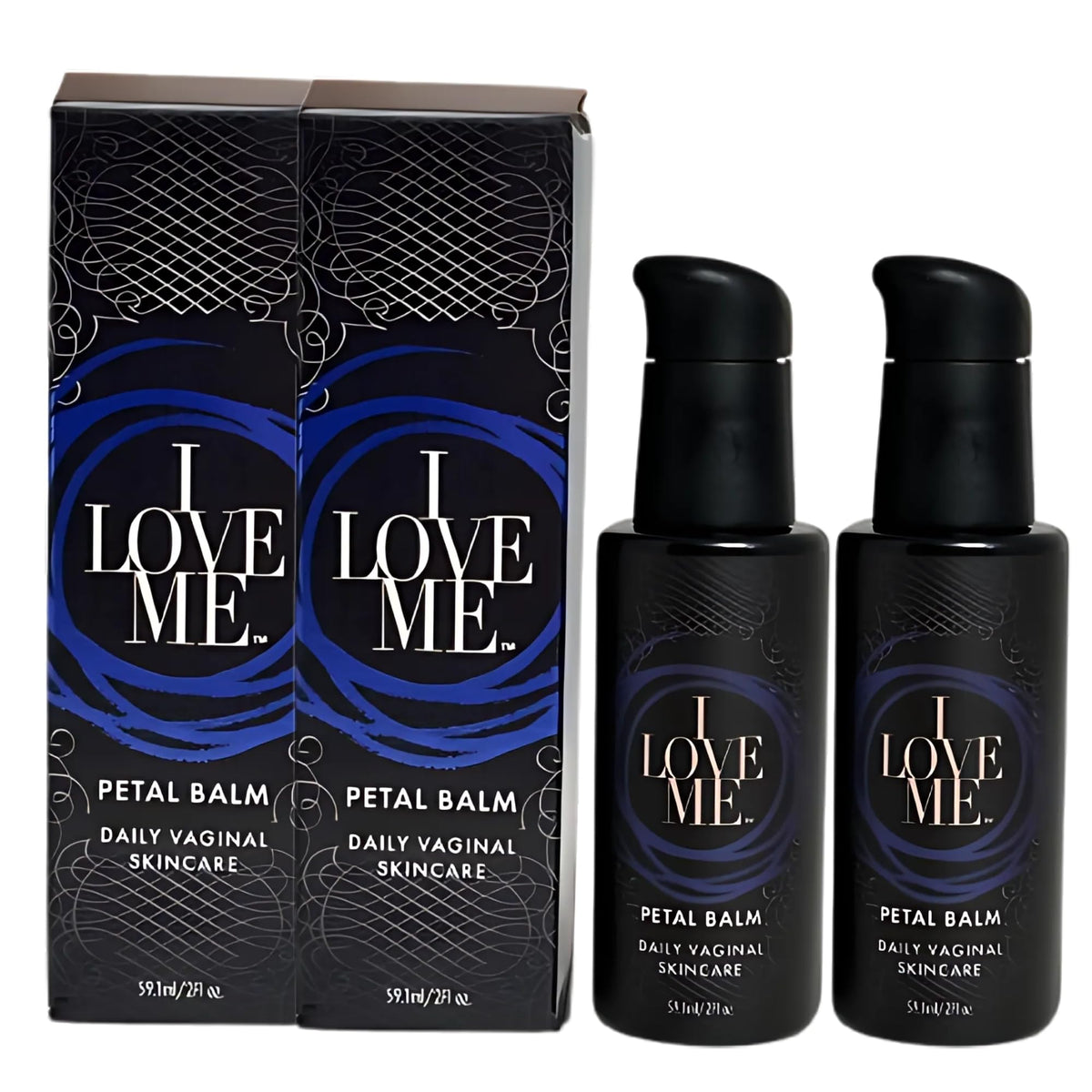 I Love Me Petal Balm Intimate Moisturizer, 2 oz, 2-Pack