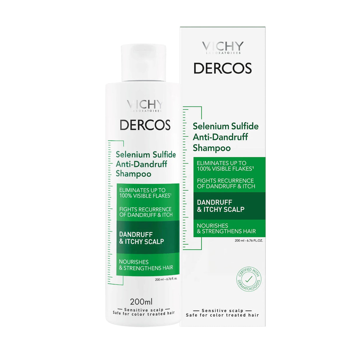 Vichy Dercos Clinical Strength Anti-Dandruff Shampoo
