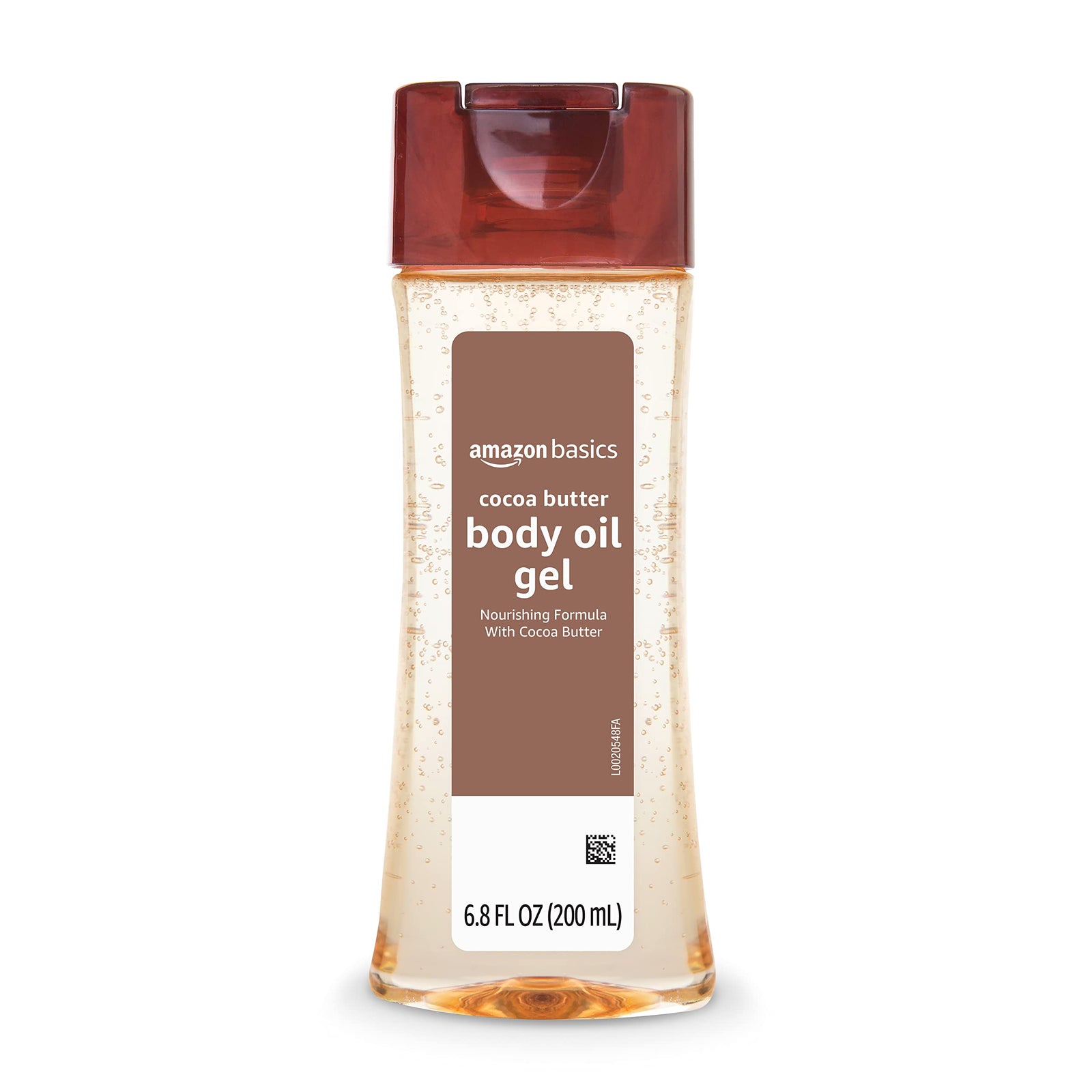 Solimo Cocoa Butter Moisturizing Body Oil Gel