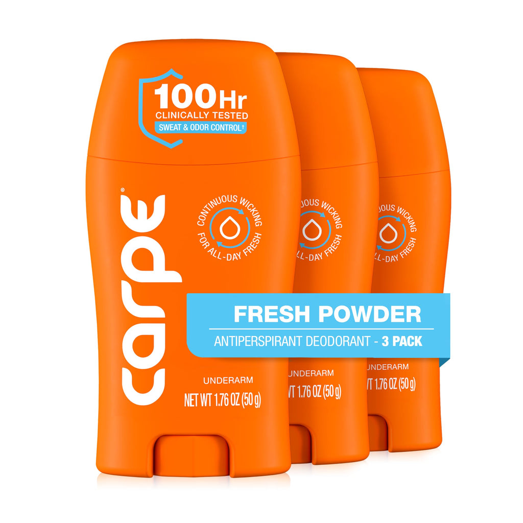 Carpe Underarm Antiperspirant & Deodorant Multipack