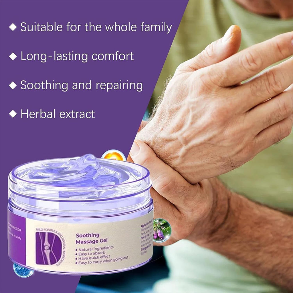 Soothing Joint & Muscle Massage Gel, 2-Piece Set