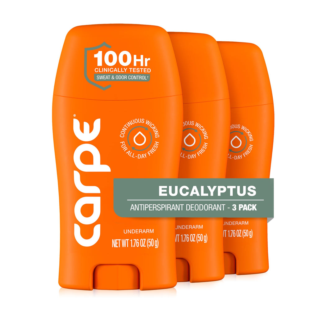 Carpe Underarm Antiperspirant & Deodorant Multipack